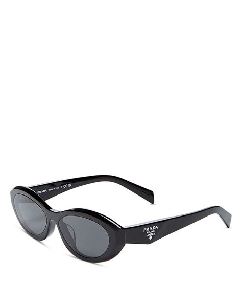 Shop Prada 56MM Oval Sunglasses 